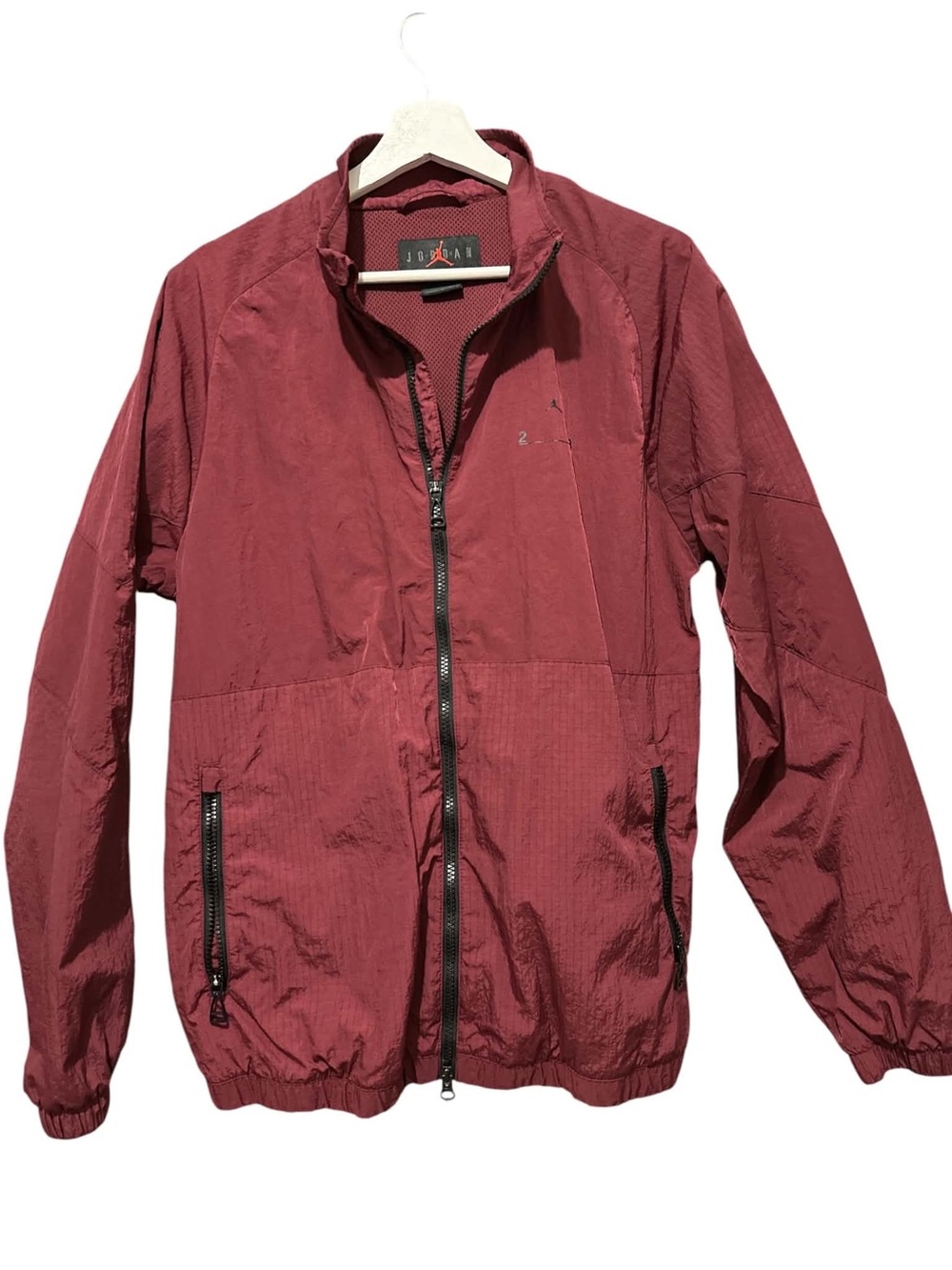 Jordan Men’s Lightweight Zip Jacket - Maroon